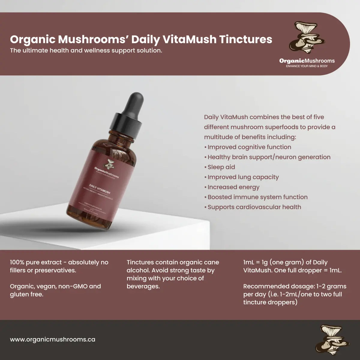 Daily VitaMush Tincture